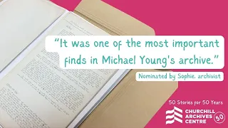 Exciting Michael Young archive discovery