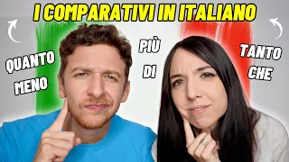 Come Funzionano I Comparativi In Italiano (Sub ITA) | Imparare l’Italiano