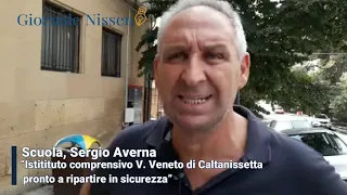 Scuola, Averna: “Istitituto comprensivo V. Veneto di Caltanissetta pronto a ripartire in sicurezza”