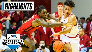 Rutgers at Indiana | Highlights | Big Ten Men's Basketball | March 2, 2022
