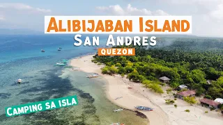 ISA SA PINAKA MAGANDANG ISLA SA QUEZON PROVINCE // ALIBIJABAN ISLAND // SAN ANDRES, QUEZON🌊🌴⛺️