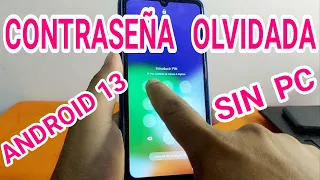 Quitar Patrón O Contraseña Olvidada Samsung Android 13 Sin Pc 😱 Formatear Samsung 😱 Hard Reset 2024