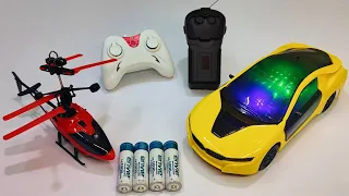 Rechargeable Rc Helicopter & Remote Control Rc Car Unboxing, Radio Control Helicopter, Racing Rc Car