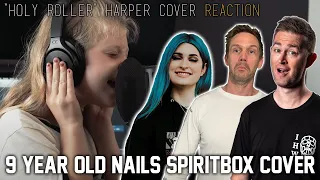 2 Metalcore Dads AMAZED by 9 yr olds vocal cover of Spiritbox - Holy Roller // Roguenjosh and Benny