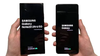 Galaxy Note 20 Ultra 5G vs S21 Ultra 5G Speed Test, Speakers, Battery & Cameras!