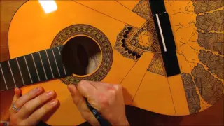 Drawing On My Guitar (with original music by me)