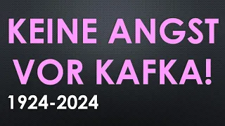 Keine Angst vor Kafka! 100 Jahre Franz Kafka 1924-2024 Literatur Klassiker Büchertipps #booktube
