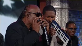 Stevie Wonder Performs The Star Spangled Banner