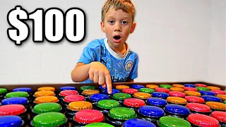 100 Trick Shots... Only ONE Lets You Win $100 (PART 2)