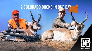 Two Colorado Antelope Bucks in One Day | Mark Peterson Hunting