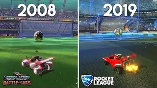 Evolution of rocket league  2008-2020