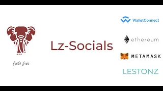 Lz-Socials First  Decentralized Social Media - React-Native - Web3 -NFT- WalletConnection
