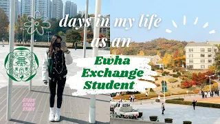 Days In My Life As A University Student | Ewha Womans University 🇰🇷