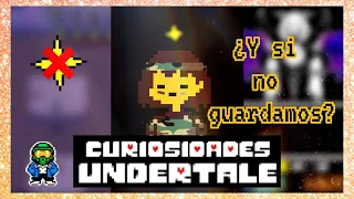 CURIOSIDADES UNDERTALE: ¿Cuales son los cambios al pasarte una ruta neutral/pacifista sin guardar?