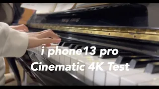 iphone13 PRO Cinematic 4K Test (covered by sonatinen)
