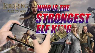 Thranduil,Galadriel,Elrond,Who is the Best Commander?LOTR:Rise To War