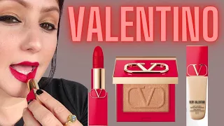 New Valentino makeup! | New luxury makeup review💄💋