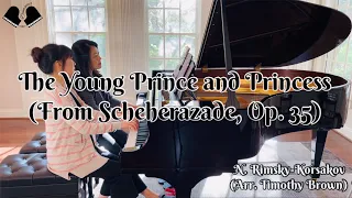 [Time for Two] The Young Prince and Princess by Rimsky-Korsakov | Piano Duet