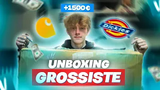 RESELL VINTED : UNBOXING GROSSISTE DE 15KG CARHARTT ET DICKIES ! (+1500€)