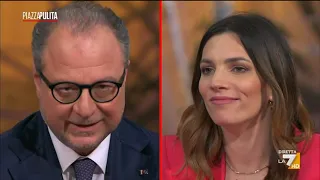 Vittoria Baldino ospite a "PiazzaPulita" La7 30/05/2024