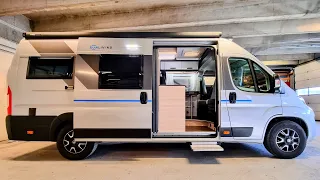 Small Luxury Campervan has a Lounge Area and is Only 636 cm Long - Sun Living V65SL by Adria Mobil