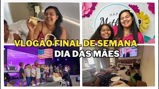 VLOGÃO: SEXTA,SÁBADO E DOMIGO COM AGENTE| DIAS DAS MÃES MUITO DIVERTIDO| AMEI MEU PRESENTE | LEVITAS