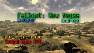 Fallout: New Vegas на Android (ExaGear, Snapdragon 870, VirGL, Wine 4.0.4 Hugo)