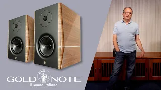 The Mini Italian Miracle - Gold Note's A3-EVO Standmount Speakers