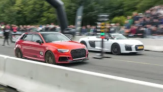 Supercars Drag Racing - 1052HP RS6 C8, 1000HP GAD C63, QuickSilver R8, 1024HP GTR, Fi AMG GT R Pro