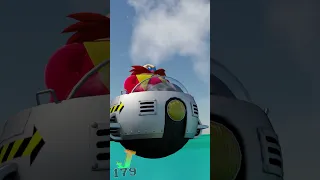 Eggman's Signpost - Sonic Superstars (Blender Animation) #shorts