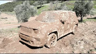 2 YEARS UNWASHED CAR ! Wash the Dirtiest Jeep Renegade