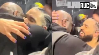 Drake Hugs Birdman With Painted Fingernails After Nicki Minaj Brings Him Out In Toronto