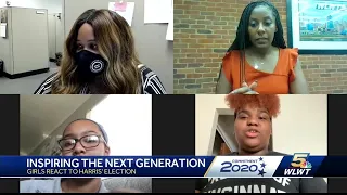 Inspiring the next generation: Local girls react to Harris' election