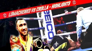 Vasyl Lomachenko vs Anthony Crolla  Highlights - Lomachenko vs Crolla KO