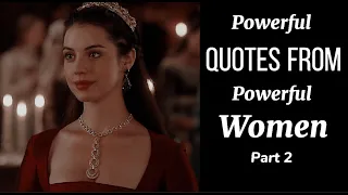 Powerful Quotes From Powerful Women || Movie + TV Edition Part 2