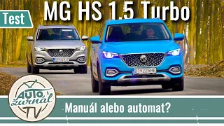 MG HS 1.5T 7DCT vs 1.5T 6MT: S prevodovkou si volíte aj lepšiu alebo slabšiu výbavu