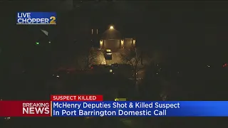 Deputies Shot And Killed Suspect While Responding To Domestic Violence Call In Port Barrington