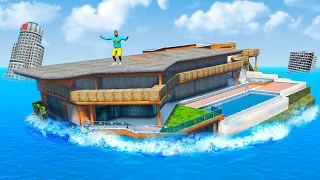 CASA FLUTUANTE DO FRANKLIN NO GTA 5