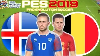 Iceland vs Belgium Prediction | UEFA Nations League 11 Sept 2018 | PES 2019 Gameplay