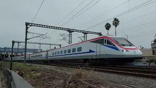 Trains at Treis Gefyres