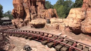 4k POV Big Thunder Mountain Railroad Disneyland