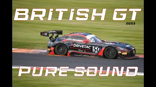 British GT Pure Sound! Donington Park 2023!