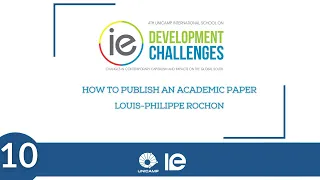 Louis-Philippe Rochon: How to publish an academic paper