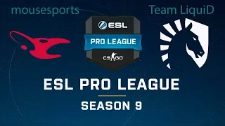 BEST MOMENT CS:GO «mousesports vs. Team LiquiD» [Overpass] Semi-Final - ESL Pro League Season 9