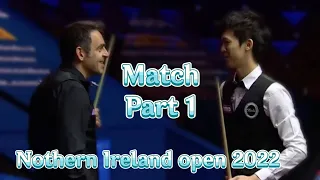 Ronnie O'Sullivan vs Thepchaiya Un-Nooh | Northern Ireland Open Snooker 2022 | Highlights ★Part 1 ᴴᴰ