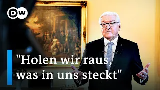 Bundespräsident Steinmeier: "Raufen wir uns alle zusammen!" | DW Nachrichten
