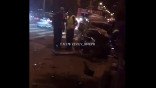 Смертельная авария в Днепре на Сичеславской набережной