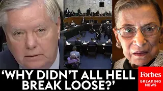 Dem Witnesses Have No Response When Lindsey Graham Confronts Them With Things RBG Did While On Court