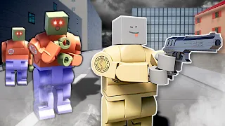 We Must Survive the NEW Lego Zombies! (Brick Rigs)
