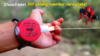 Ternyata mudah bikin gelang spiderman jaring nyembur dari tangan